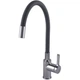 Смеситель для кухни TOPAZ MODERNO TMD-8853-H78A-PVD-GR латунный серый высокий поворотный излив 360° PVD однорычажный для мойки - изображение 4