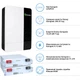 Система зберігання енергії Growatt SV-1GR5K1-LGR10K1-1 5kW 10.2kWh 2BAT LiFePO4 6000 циклів (SV-1GR5K1-LGR10K1-1) - зображення 5