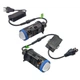 Комплект светодиодных mini линз H4 85W 6000K 17000Lm 9-16V (35866) - изображение 1