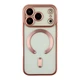 Чохол Premium TPU Metallic Chrome Full Camera with Magsafe для iPhone 17 Pro Chrome Rose - зображення 1
