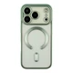 Чохол Premium TPU Metallic Chrome Full Camera with Magsafe для iPhone 17 Pro Chrome Green - зображення 1