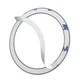 Пластина для MagSafe Baseus Halo Series Magnetic Metal Ring (2pcs/pack) чорний PCCH000001 - изображение 4