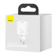 Мережевий зарядний пристрій Baseus Super Si Quick Charger 1C 20W EU білий CCSUP-B02 - изображение 2