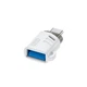 OTG-адаптер XO NB256B USB-A female to Type-c (with lanyard) Білий - изображение 3