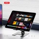 Настільний тримач XO C136 Small flat hollow all metal tablet holder Чорний - зображення 7