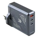Зарядное устройство - блок питания Remax RP-U106 140W (3 выхода 1 USB+2Type-C) черный - изображение 2