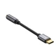 AUX-адаптер Baseus Type-C Male to 3.5mm Female Adapter L54 Deep сірий CATL54-0G - зображення 3
