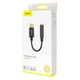 AUX-адаптер Baseus Type-C Male to 3.5mm Female Adapter L54 чорний CATL54-01 - зображення 2