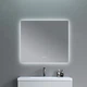 Дзеркало Qtap Taurus (TA2) 800×600 мм з LED-підсвічуванням Touch, з антизапотіванням, з димером, рег. темп кольору (3000-6500K) - зображення 8