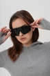 Жіночі Стильні Сонцезахисні Поляризаційні Окуляри Without Visor Black - изображение 2