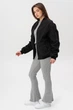 Жіноча Куртка Вітровка Бомбер Without Softshell XXL/3XL Black - изображение 5