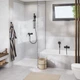 Смеситель для ванны Grohe Cubeo однорычажный, черный матовый (1018132430) - изображение 7
