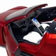 Металлическая машинка Автопром Tesla Roadster 1:24 красная инерционная со светом и звуком, открываются двери AP7729-2 - изображение 5
