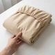 Простыня на резинке Беж, 90×200×22, ранфорс (100% хлопок) - изображение 2