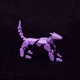 Подвижная фигурка-конструктор Cyber Dog Фиолетовый (17032026002) - изображение 1
