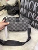 Сумка через плече Karl Lagerfeld Monogram чорна, чоловіча барсетка месенджер Karl Lagerfeld, кросбоді 20×13×6,5 см - зображення 3