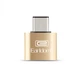 Adapter OTG USB C To USB Earldom ET-OT41 — Gold (742771) - изображение 1