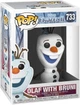 Фігурка Funko POP! Disney: Frozen 2 Olaf with Bruni 10 см 46585 (889698465854) - зображення 1