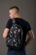 Підлітковий портфель з міцного матеріалу оксфорд (42x25x10см) Рюкзак для мовлення - зображення 8