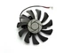 Вентилятор кулер для видеокарты MSI GT 710 730 740 1030 GTX 750 Ti 75 мм 2-pin ONG HUA HA8010H12F-Z (XY-D08010SM HA8010H12B-Z HA8010H12C-Z) кабель 7 см (№108.1) - изображение 1
