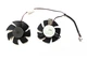 Вентилятор кулер для видеокарты Zotac GTX 1050 Ti 1650 LP 2-pin Apistek GA51S2L (T125010SU FS1250-S2053A) комплект 2 шт (№507) - изображение 2