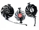 Вентилятор для видеокарты Colorful iGame RTX 4070 Ti 4080 Super 4090 Advanced OC (orgnl) PowerLogic PLD10015B12H PLA09215B12H комплект 3 шт (№561) - изображение 2