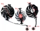 Вентилятор для видеокарты Colorful iGame RTX 4070 Ti 4080 Super 4090 Advanced OC (orgnl) PowerLogic PLD10015B12H PLA09215B12H комплект 3 шт (№561) - изображение 3