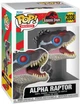 Фігурка Funko Pop! Movies: Jurassic Park Alpha Raptor 90388 (889698903882) - зображення 1