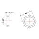 Контргайка чавунна 1" 1/2 - зображення 2
