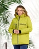 Женская куртка демисезонная лаймовая 48-50 р844.4420 - изображение 8