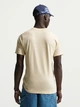 Футболка хлопковая длинная мужская Nike M Nsw Club Tee AR4997-229 M Бежевая (198726013012) - изображение 2