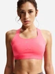 Спортивный топ для фитнеса женский Nike W Nk Swift Hs Bra HM5220-897 XL Кораловый (198727076665) - изображение 1