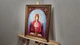 Икона Божией Матери Неупиваемая чаша в багетной раме 30х40 см. №206 - изображение 3