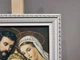 Икона Святое семейство с блеском в белой багетной раме 20х24 см. №P128 - изображение 4