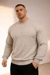 Светр чоловічий батал ABDO HALLAB 4027-8 2XL молочний - зображення 1