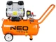Kompresor bezolejowy NEO Tools 50 l 12K022-1 (5907558479638) - obraz 2