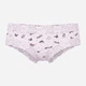 Трусики бразилиана женские хлопковые Victoria's Secret 4197-53 RGD(Pink Tulip Tattoo Print) L Розовые (3001808657561) - изображение 3
