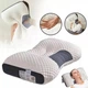 Ортопедическая подушка для сна с поддержкой шеи и спины Pillow-01, 48x74 см, гипоаллергенная, анатомическая форма, Белая - изображение 6