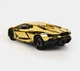 Коллекционная металлическая модель автомобиля Lamborghini Revuelto инерционная со светом, звуком и паром, золотая 1:24 - изображение 12