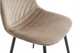 Кухонний стілець м’який у велюрі (чорний/бежевий) - зображення 6