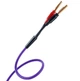 Акустичний кабель 1,5mm2 Banana plugs Melodika MDSC-1520 Purple Speaker cable 2m - зображення 1