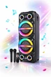Портативная колонка Bluetooth в виде чемодана ZQS - 8231 8“ (95x36x35см) 2x30Вт ( микрофона) party speaker для дома и мероприятий - изображение 5