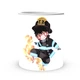 Керамическая кружка с принтом Fire Force Пламенная бригада пожарных для кофе и чая 330 мл (DDE0320900C2) - изображение 3