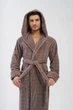 Чоловічий халат Nusa 1490 сірий L/XL - зображення 7