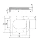 Qtap Сидіння для унітазу (Tern 490) 435x344x50 мм, Matt Black, з мікроліфтом, Slim Duroplast, Quick Release QTSC179MB47354 - зображення 2