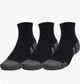 Носки Under Armour Ua Performance Cotton 3P Qtr ONE SIZE Чорний 1379528-001 - изображение 1