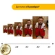 Дерев'яний фігурний пазл Мати Василева, А1, Дерев'яна коробка 500+ елементів - изображение 2