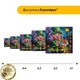 Дерев'яний фігурний пазл Солодкий Леприкон, А1, Дерев'яна коробка 500+ елементів - изображение 2