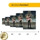 Дерев'яний фігурний пазл Закохана Пара, А2, Картонна коробка 300+ елементів - изображение 2