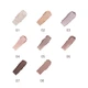 Тіні-олівець для повік перламутрові Bogenia Long Lasting Eyeshadow Stick BG912, 008 Бежевые - изображение 3